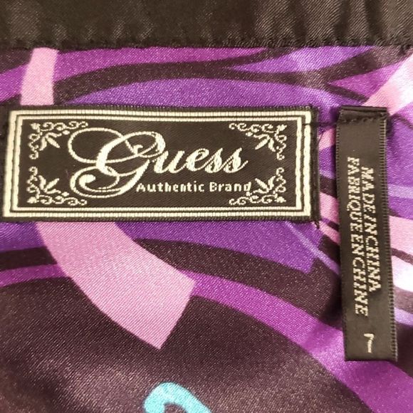 Guess 🖤💕💜Sequin Trim Light Dress Size 7 - Picture 10 of 11